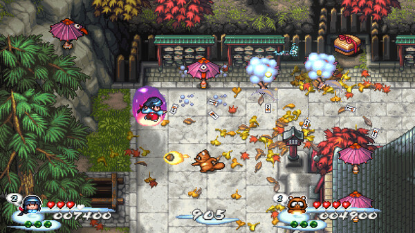 图片[2]_奇奇怪界&黑斗篷之谜（Pocky&Rocky Reshrined）_大玩家GAMES