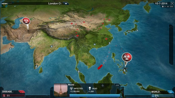 图片[3]_瘟疫公司：物竞天择（Plague Inc: Evolved）_大玩家GAMES