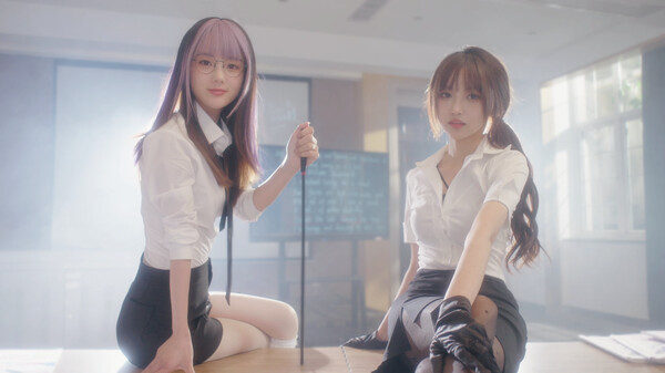 图片[2]_美女:请别影响我学习 官方中文版 真人影像互动游戏_大玩家GAMES