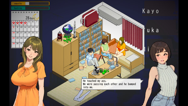 图片[3]_东京女大学生：书呆子与蜂王 Tokyo College Girls : The Nerd & Queen Bees 官方中文版_大玩家GAMES