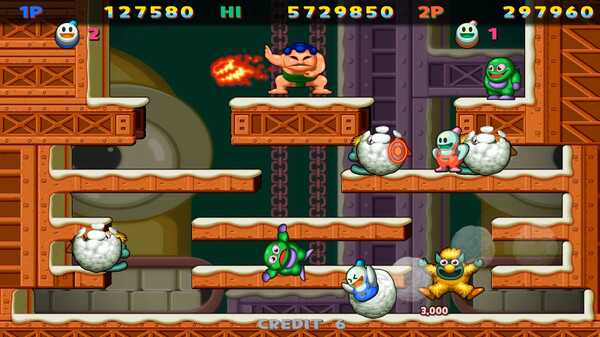 图片[3]_雪人兄弟特别版周年纪念版 SNOW BROS. SPECIAL ANNIVERSARY EDITION 免安装绿色中文版_大玩家GAMES