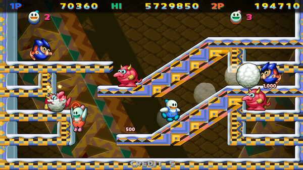 图片[2]_雪人兄弟特别版周年纪念版 SNOW BROS. SPECIAL ANNIVERSARY EDITION 免安装绿色中文版_大玩家GAMES