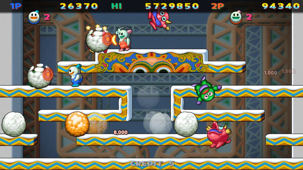 图片[1]_雪人兄弟特别版周年纪念版 SNOW BROS. SPECIAL ANNIVERSARY EDITION 免安装绿色中文版_大玩家GAMES