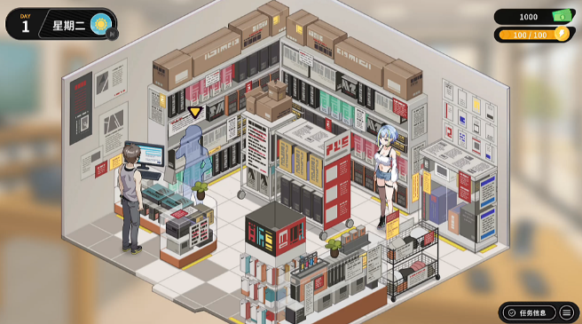 图片[1]_修干嘛？二手3C店的闇营业 Secrets & Used Tech demo steam官方中文版_大玩家GAMES