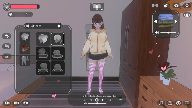 图片[1]_我与她的放置日记 Idle Days With Her v1.0.0 官方中文版_大玩家GAMES